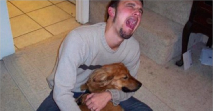 Hans flickvän krävde han gjorde sig av med hunden! Hans reaktion? Underbar!